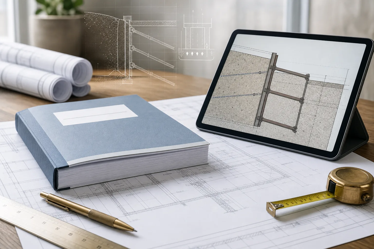Conceptual project intake materials for structural engineering coordination